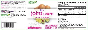 Genuine Health Fast Joint+ Care Extra Strength - supplement