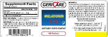Geri-Care Melatonin 1 mg - supplement