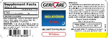 Geri-Care Melatonin 1 mg - supplement