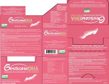 Gesticare Gesticare DHA Multi-Vitamin/Mineral Tablets - 