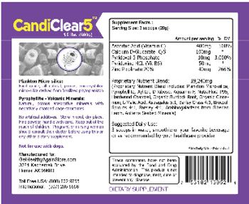 Get Healthy Again CandiClear5 - supplement