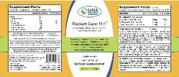 Get Healthy Again Radiant Care 11:1 - supplement