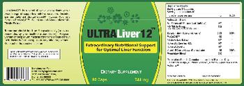 Get Healthy Again UltraLiver12 - supplement
