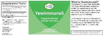 Get Healthy Again YewImmune5 - herbal supplement