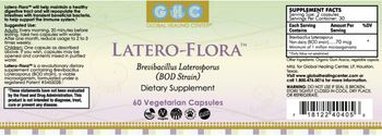 Global Healing Center Latero-Flora - all natural supplement
