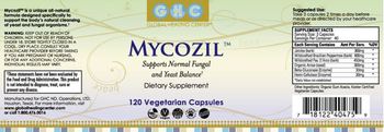 Global Healing Center Mycozil - all natural supplement