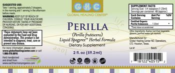 GHC Global Healing Center Perilla - supplement