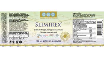 GHC Global Healing Center Slimirex - supplement
