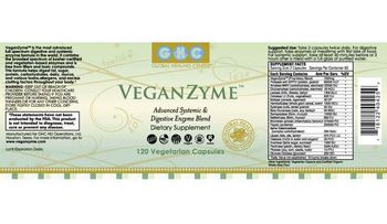 Global Healing Center VeganZyme - all natural supplement