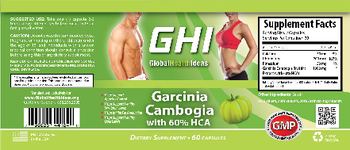 GHI Garcinia Cambogia With 60% HCA - supplement