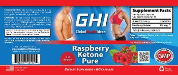 GHI Raspberry Ketone Pure - supplement