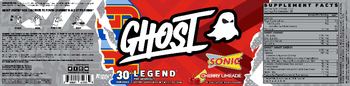 GHOST Legend Sonic Cherry Limeade - supplement