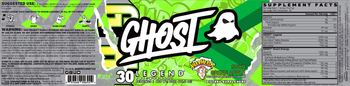 GHOST Legend Warheads Sour Green Apple - supplement