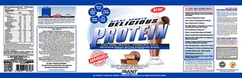 Giant Sports Delicious Protein Delicious Peanut Butter Chocolate Shake - pharmaceutical grade supplement