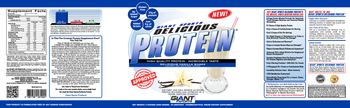 Giant Sports Delicious Protein Delicious Vanilla Shake - for use as supplement only
