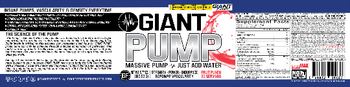 Giant Sports Giant Pump Fruit Punch - 