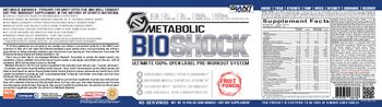 Giant Sports Metabolic Bioshock Fruit Punch - supplement
