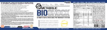 Giant Sports Metabolic Bioshock Lemonade - supplement