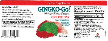 Ginkgo-Go! Ginkgo-Go! - herbal supplement