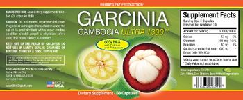 Global Alliance Corp Garcinia Cambogia Ultra 1300 - supplement