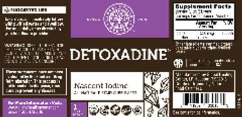 Global Healing Center Detoxadine - all natural supplement