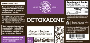 Global Healing Center Dextoxadine - all natural supplement