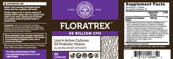 Global Healing Center Floratrex 50 Billion CFU - all natural supplement