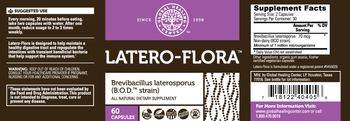 Global Healing Center Latero-Flora - all natural supplement