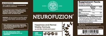 Global Healing Center Neurofuzion - all natural supplement