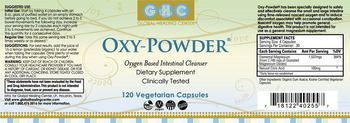 Global Healing Center Oxy-Powder - supplement