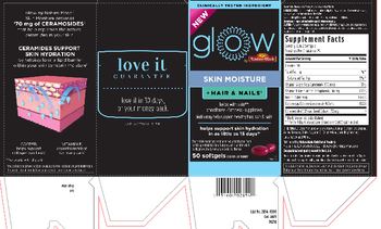 Glow By Nature Made Skin Moisture + Hair & Nails - supplement