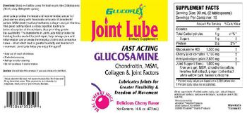 Glucoflex Joint Lube Fast Acting Glucosamine Delicious Cherry Flavor - supplement