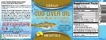 GM Germa Cod Liver Oil - supplement