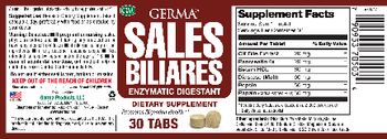 GM Germa Sales Biliares - supplement