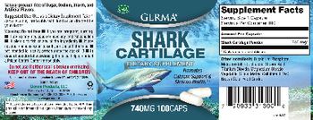 GM Germa Shark Cartilage 740 mg - supplement