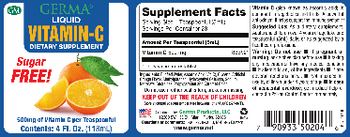 GM Germa Vitamin-C 500 mg - supplement