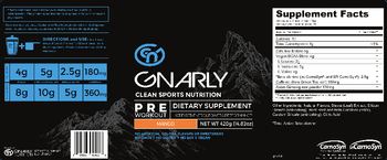 GN Gnarly Gnarly Pre Workout Mango - supplement