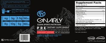GN Gnarly Gnarly Pre Workout Strawberry Lemonade - supplement