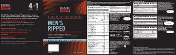 GNC AMP Advanced Muscle Performance Men's Ripped Vitapak Program Non-Stimulant Formula CLA - supplement