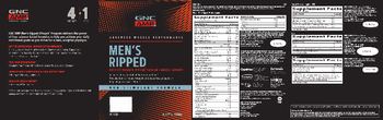 GNC AMP Advanced Muscle Performance Men's Ripped Vitapak Program with Metabolism + Muscle Support Non-Stimulant Formula Mega Men Sport Multivitamin - supplement