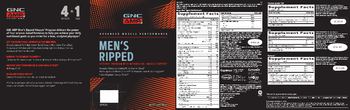 GNC AMP Advanced Muscle Performance Men's Ripped Vitapak Waterex - supplement