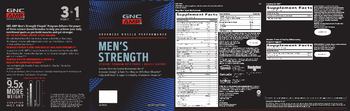 GNC AMP Advanced Muscle Performance Men's Strength Vitapak Creatine HCl 189 - supplement
