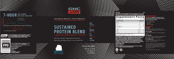 GNC AMP Advanced Muscle Performance Sustained Protein Blend Confetti Cake - supplement