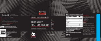 GNC AMP Advanced Muscle Performance Sustained Protein Blend Fruity Crisps - supplement