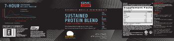 GNC AMP Advanced Muscle Performance Sustained Protein Blend Glazed Donut - supplement