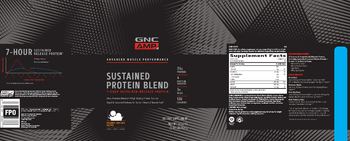 GNC AMP Advanced Muscle Performance Sustained Protein Blend Peanut Butter Puffs - supplement