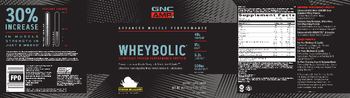 GNC AMP Advanced Muscle Performance Wheybolic Banana Milkshake - supplement