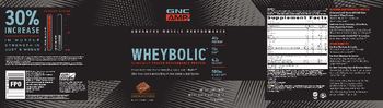 GNC AMP Advanced Muscle Performance Wheybolic Chocolate Fudge - supplement