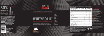 GNC AMP Advanced Muscle Performance Wheybolic Creamy Peanut Butter - supplement