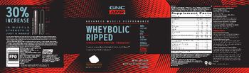 GNC AMP Advanced Muscle Performance Wheybolic Ripped Chocolate Fudge - supplement
